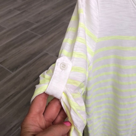 Banana Republic Striped Tee Size L - Picture 3 of 4